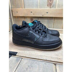 Nike Air Force 1 Low GS Computer Chip Space Jam DN1434-001 Size 7y